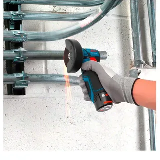 Bosch Akku-Winkelschleifer GWS 12V-76 mit 2 x 3,0 Ah Li-Ion Akku von Bosch Professional – Produktbild 5 von 5