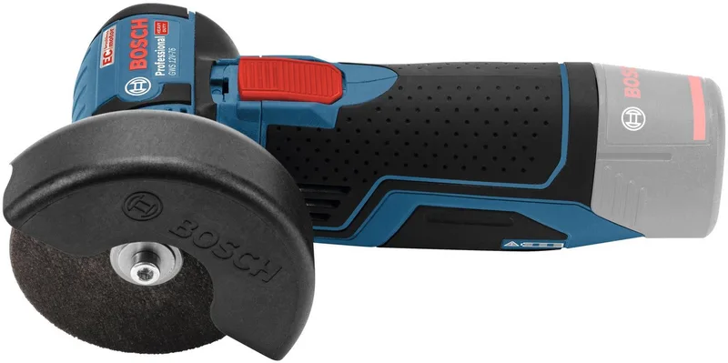 GWS 12V-76 Accu haakse slijper - Zonder 12 V accu en lader - 76 mm van Bosch Professional – productafbeelding 2 van 4