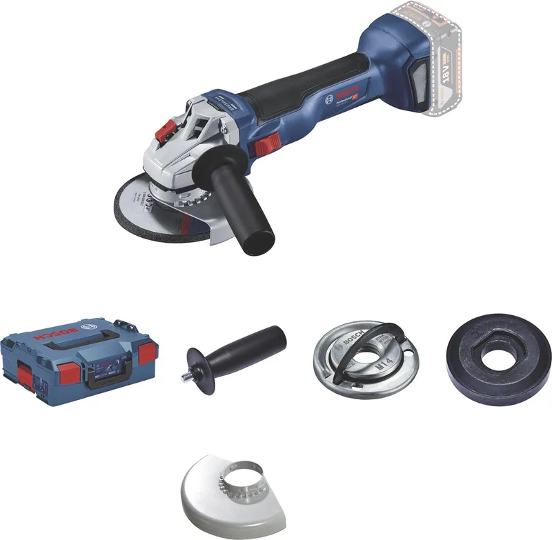 GWS 18V-10 - Haakse slijper - 18V - 125 mm - incl. koffer - Zonder accu by Bosch Professional – product image