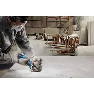 GWS 18V-8 Accu haakse slijper 125mm 18V 4.0Ah in L-Boxx - 06019N9002 fra Bosch Professional – produktbillede 3 af 6