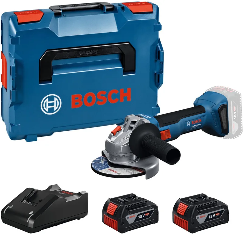 Meuleuse dangle sans fil Bosch Professional GWS 18V-8 06019N9003 125 mm 18 V 5 Ah de Bosch Professional – image du produit 1 sur 6