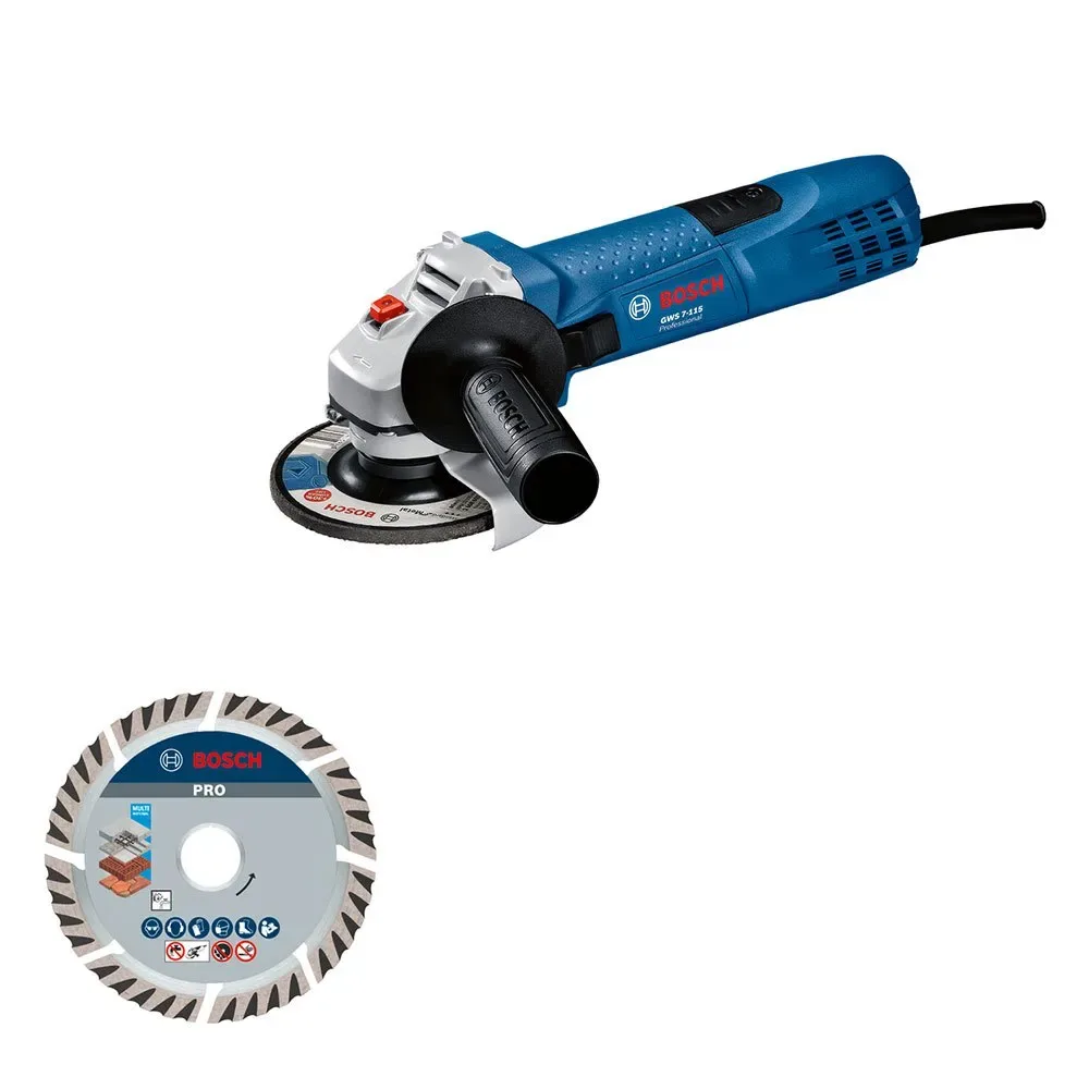 Gws 7-115 + Dd Haakse Slijper 720w by Bosch Professional – product image
