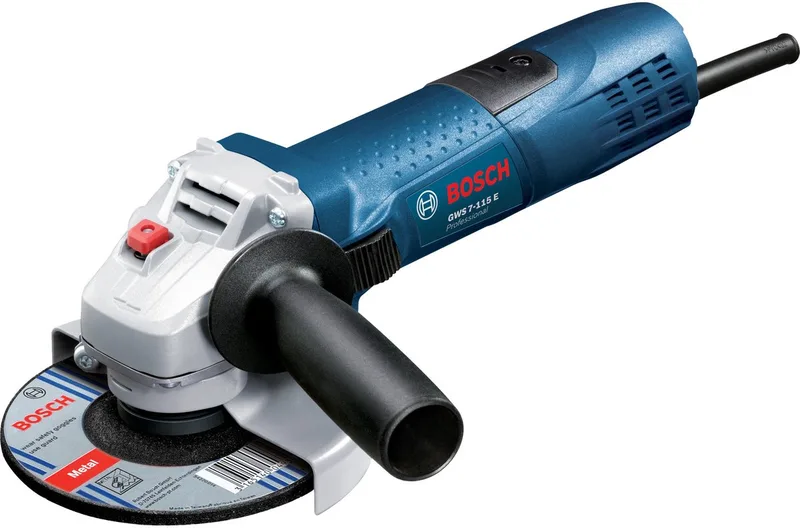GWS 7-115 E Haakse slijper - 720 W - 115 mm van Bosch Professional – productafbeelding 1 van 5