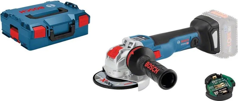 GWX 18V-10 SC Accu Haakse Slijper 125mm X-LOCK 18V Basic Body In L-Boxx - 06017B0400 von Bosch Professional – Produktbild