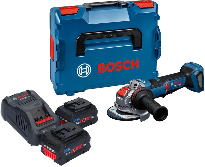 GWX 18V-11 PS accu haakse slijper 18 V 125 mm + L-Boxx ( 06019N4400 ) - zonder accu, zonder oplader by Bosch Professional – product image