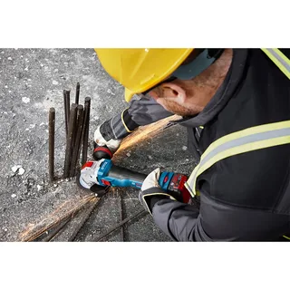 GWX 18V-11 S Accu haakse slijper 125mm X-Lock 18V Basic Body in L-Boxx - 06019N4200 de Bosch Professional – image du produit 6 sur 6