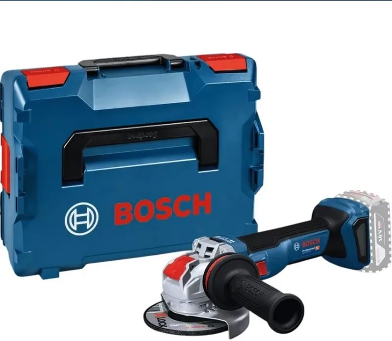 GWX 18V-11 S Accu haakse slijper 125mm X-Lock 18V Basic Body in L-Boxx - 06019N4200 de Bosch Professional – image du produit 1 sur 6