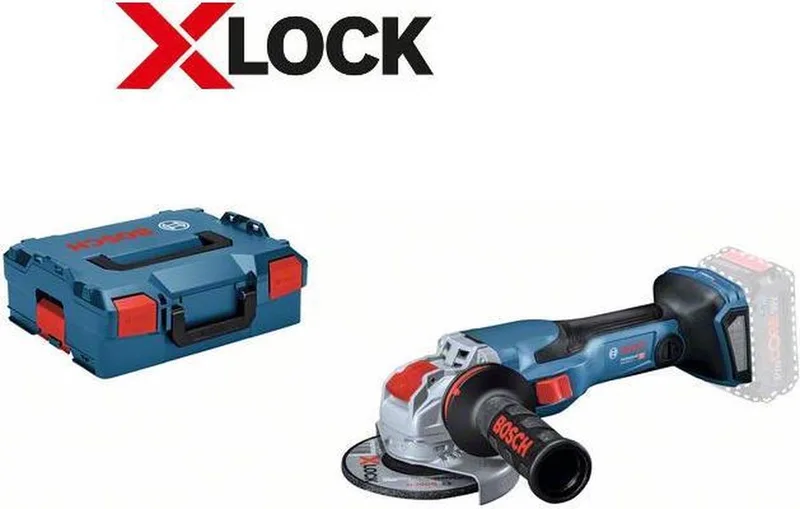 GWX 18V-15 C Haakse slijper - BITURBO - Zonder 18V accu en lader - in L-Boxx de Bosch Professional – image du produit