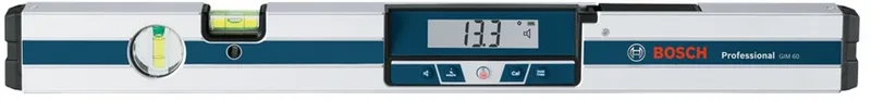 Hoekmeter en waterpas GIM 60 ( 4 x AA batterijen + etui) by Bosch Professional, Blue – product image 1 of 3
