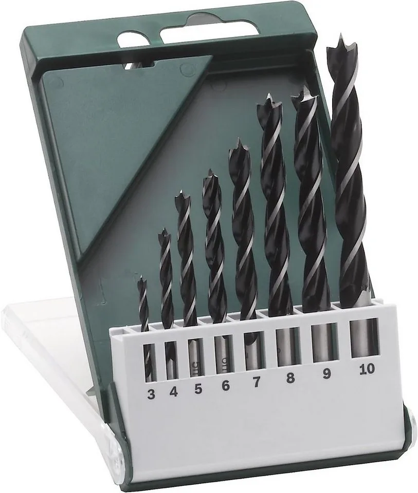 Holzbohrer Bosch Holzspiralbohrer Set 8tlg Holzbohrer Bohrer 3-10 mm Holz von Bosch Professional – Produktbild