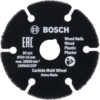 Houtzaagblad Met Meerdere Wielen Van Carbide 50x10 Mm de Bosch Professional – image du produit 1 sur 3