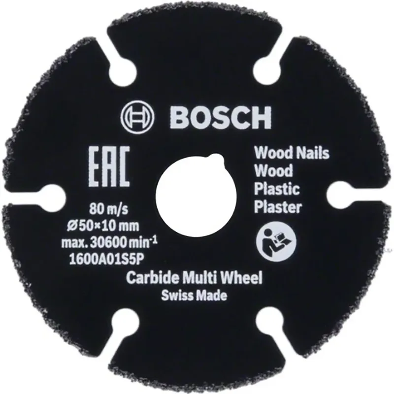 Houtzaagblad Met Meerdere Wielen Van Carbide 50x10 Mm de Bosch Professional – image du produit 1 sur 3
