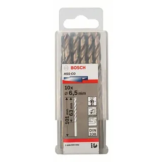 Hss-co Din338 6.5x63x101 Mm Metaalboor 10 Eenheden de Bosch Professional – image du produit 1 sur 2