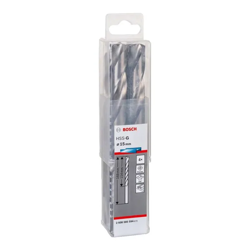 Hss-co Din338 8.0x75x117 Mm Metaalboor 5 Eenheden de Bosch Professional – image du produit 2 sur 3