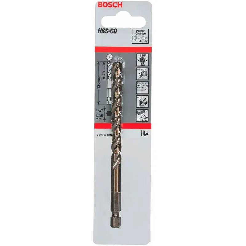 Hss-co Progressor 200 Mm Metaalboor van Bosch Professional – productafbeelding 1 van 2