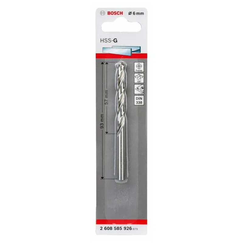 Hss-g 6x57x93 Mm Metaalboor by Bosch Professional – product image 2 of 2