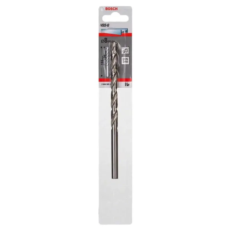 Hss-g Din340 8.0x109x165 Mm Metaalboor de Bosch Professional – image du produit 2 sur 2