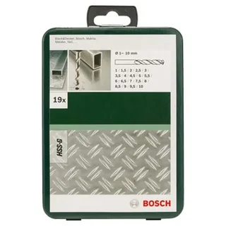 Hss-g Gripbox 1-10 Mm Metaalboor 19 Eenheden de Bosch Professional – image du produit 2 sur 2
