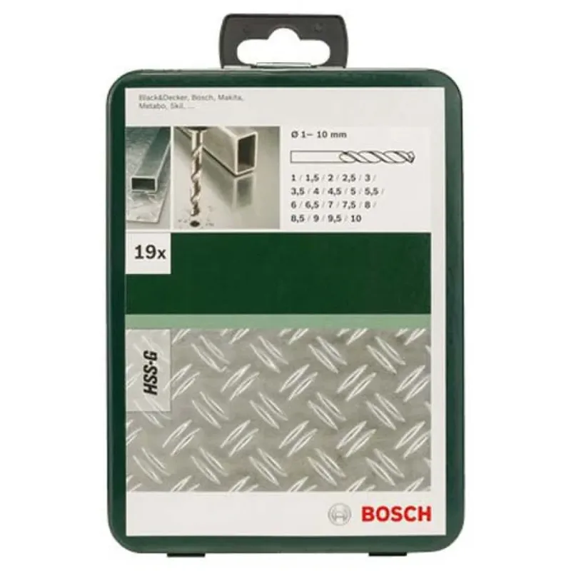 Hss-g Gripbox 1-10 Mm Metaalboor 19 Eenheden de Bosch Professional – image du produit 2 sur 2