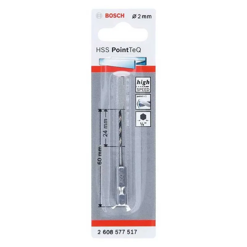 Hss Pointteq Hex 2 Metaalboor von Bosch Professional – Produktbild 2 von 5