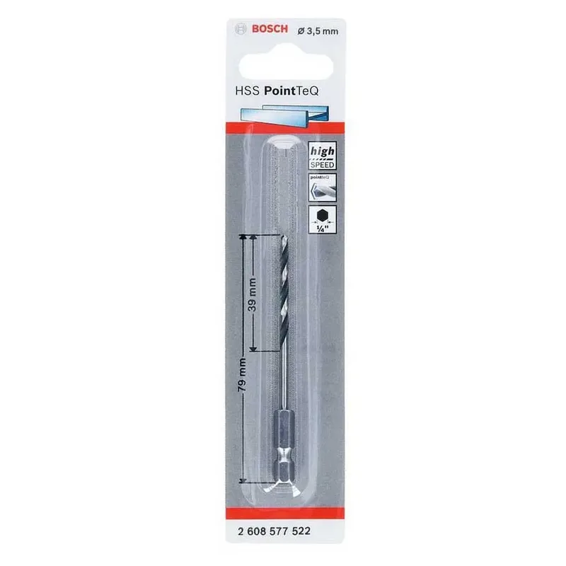 Hss Pointteq Hex 3.5 Metaalboor by Bosch Professional – product image 2 of 5