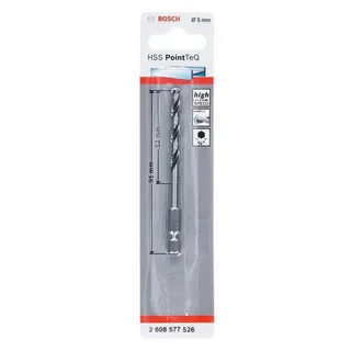 Hss Pointteq Hex 5.0 Metaalboor by Bosch Professional – product image 2 of 6