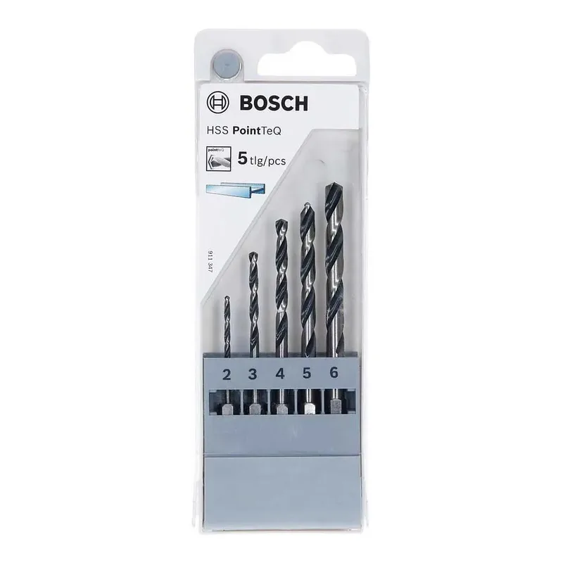Hss Pointteq Hex Metaalboor 5 Eenheden by Bosch Professional – product image 1 of 6