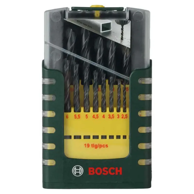 Hss-r 1-10 Mm Metaalboor 19 Eenheden by Bosch Professional – product image 2 of 2