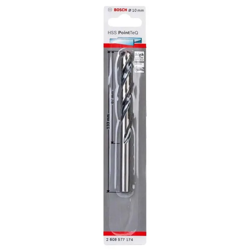 Hss-rpointteq Din338 10.0x87x133 Mm Metaalboor by Bosch Professional – product image 2 of 6