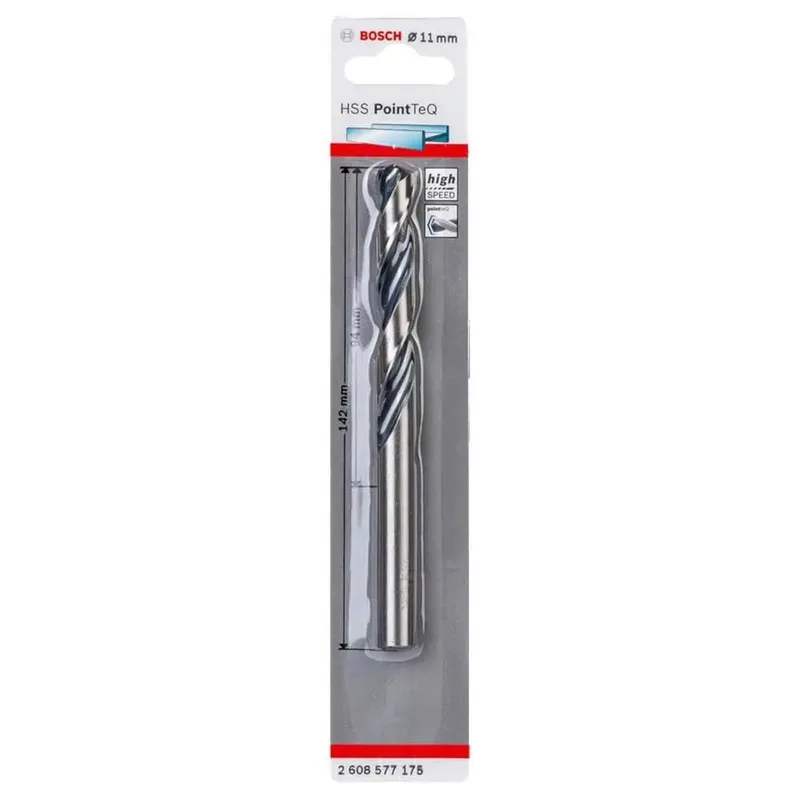 Hss-rpointteq Din338 11.0x94x142 Mm Metaalboor de Bosch Professional – image du produit 2 sur 6