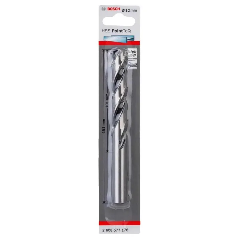 Hss-rpointteq Din338 12.0x101x151 Mm Metaalboor von Bosch Professional – Produktbild 2 von 6