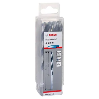 Hss-rpointteq Din338 8.0x75x117 Mm Metaalboor 10 Eenheden de Bosch Professional – image du produit 2 sur 6
