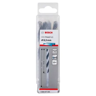 Hss-rpointteq Din338 8.5x75x117 Mm Metaalboor 10 Eenheden de Bosch Professional – image du produit 2 sur 6