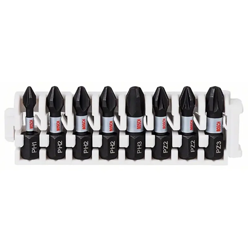 Impact Ph 1/2x3/3/pz2x2/3 25 Mm Kreuzschlitz-bit-set by Bosch Professional – product image 1 of 6