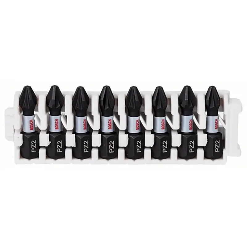 Impact Pz2x8 25 Mm Kreuzschlitz-bit-set 8 Einheiten by Bosch Professional – product image 1 of 6
