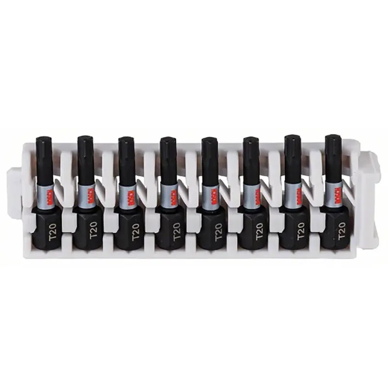 Impact T20x8 25 Mm Torx-bitset 8 Eenheden by Bosch Professional – product image 1 of 6