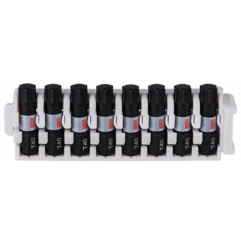 Impact T40x8 25 Mm Torx-bitset 8 Eenheden by Bosch Professional – product image 1 of 6