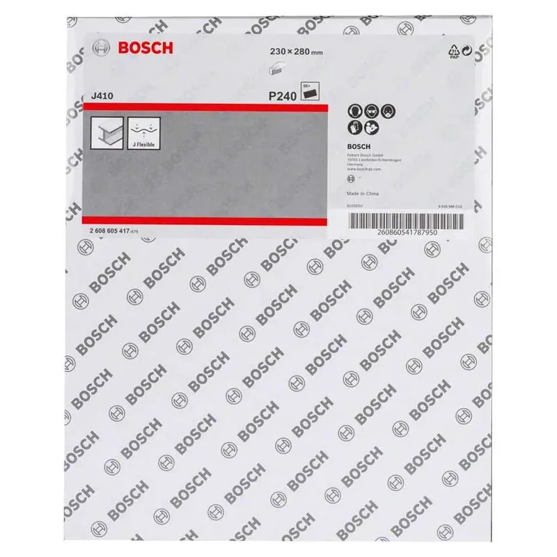 J410 230x280 Mm G240 Schuurpapier Vellen von Bosch Professional – Produktbild 2 von 2