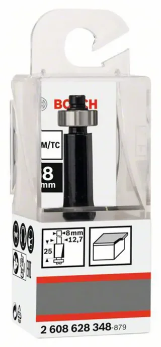 Kantenfrees Standard for Wood, 8 mm, D1 12,7 mm, L 25,4 mm, G 68 mm von Bosch Professional – Produktbild 2 von 2