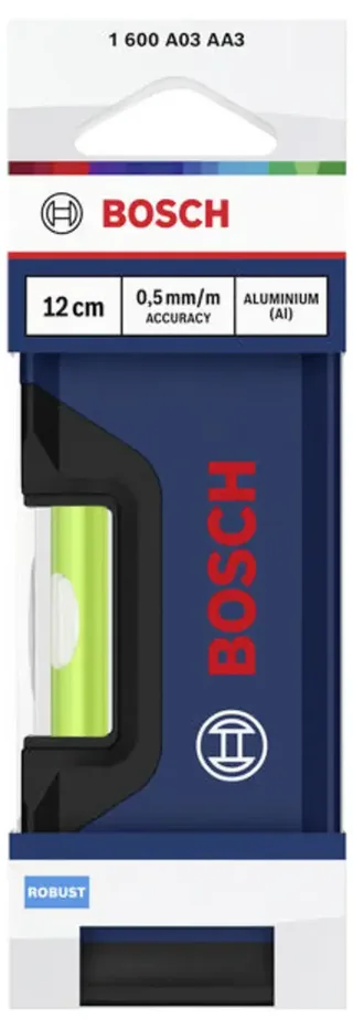 Kastenwasserwaage 12 cm 1600A03AA3 Wasserwaage 120 mm von Bosch Professional – Produktbild 2 von 2