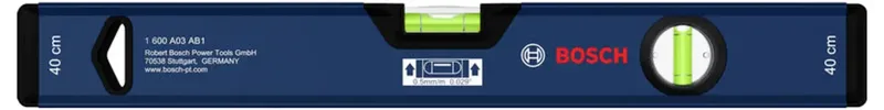 Kastenwasserwaage 40 cm 1600A03AA4 Wasserwaage 400 mm von Bosch Professional – Produktbild 1 von 2