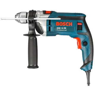 Klopboormachine GSB 16 RE (Diepteaanslag 210 mm, handgreep, snelspanboorhouder 13 mm) by Bosch Professional – product image 2 of 3