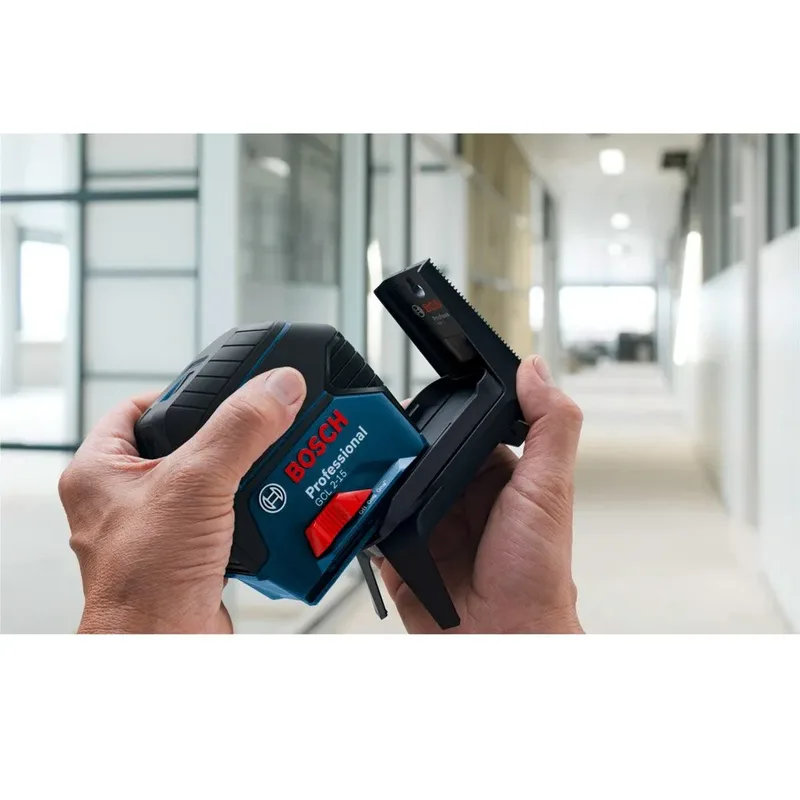 Kombilaser GCL 2-15 AB 10-15m Tasche+Karton Punkt und Linienlaser von Bosch Professional – Produktbild 5 von 6