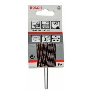 Korund-Lamellenschleifer, Ø 60x40mm, K60, Schleifblatt de Bosch Professional – image du produit 2 sur 2