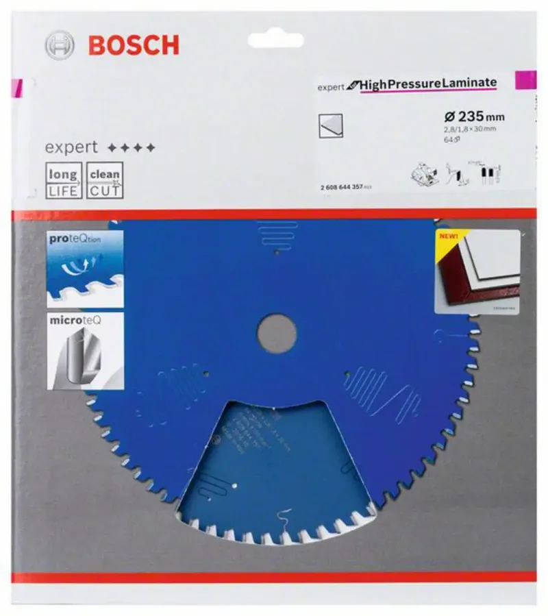 Kreissägeblatt Expert for High Pressure Laminate 235 x 30 x 2,8 mm 64 fra Bosch Professional – produktbillede 2 af 2