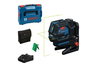 GCL 12V-50-22 CG Punt- en kruislijnlaser groen 12V 2.0Ah in L-Boxx - 0601066S02 van Bosch Professional – productafbeelding 1 van 4