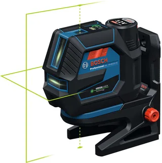 GCL 12V-50-22 CG Punt- en kruislijnlaser groen + BT 150 statief 12V Basic Body met batterijhouder - 0601066S01 van Bosch Professional – productafbeelding 3 van 4