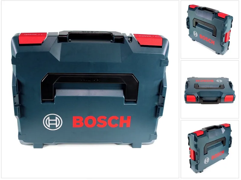 L-BOXX 102 Opbergkoffer - ABS/Kunststof van Bosch Professional, Blauw, Rood – productafbeelding 1 van 4