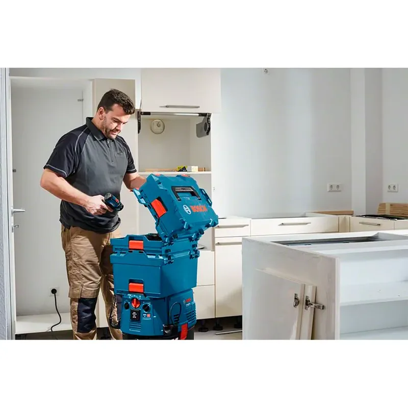 L-BOXX 238 Professional | Nieuw model van Bosch Professional, Blauw, Rood – productafbeelding 4 van 4