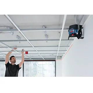 Lijnlaser GCL 2-50 C (RM2 + etui + 4 AA batterijen + richtplaat) de Bosch Professional, Bleu – image du produit 3 sur 5